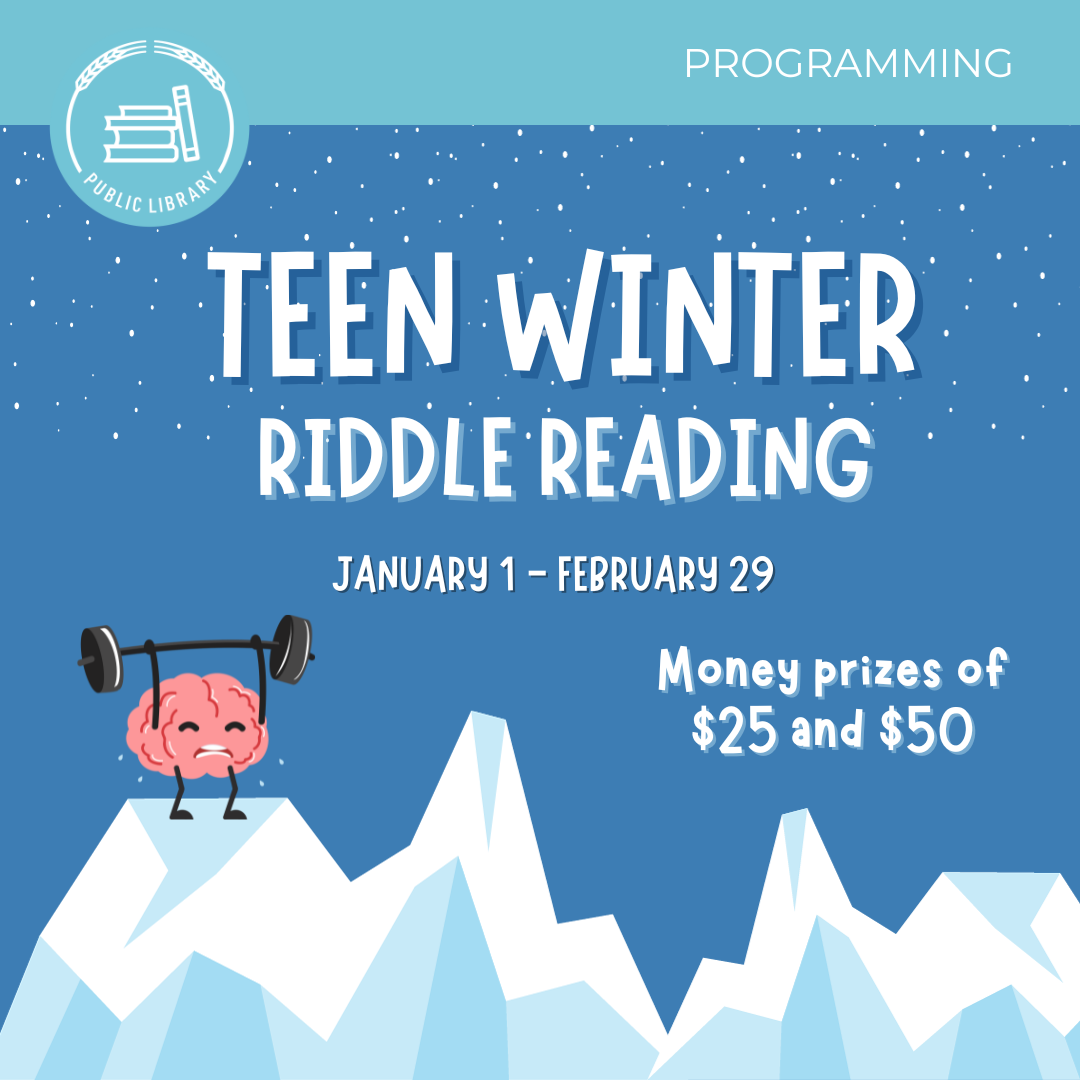 Featured image for “Teen Winter Reading Challenge 2024”