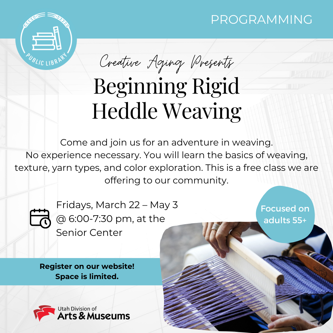 Featured image for “Creative Aging: Weaving Class”