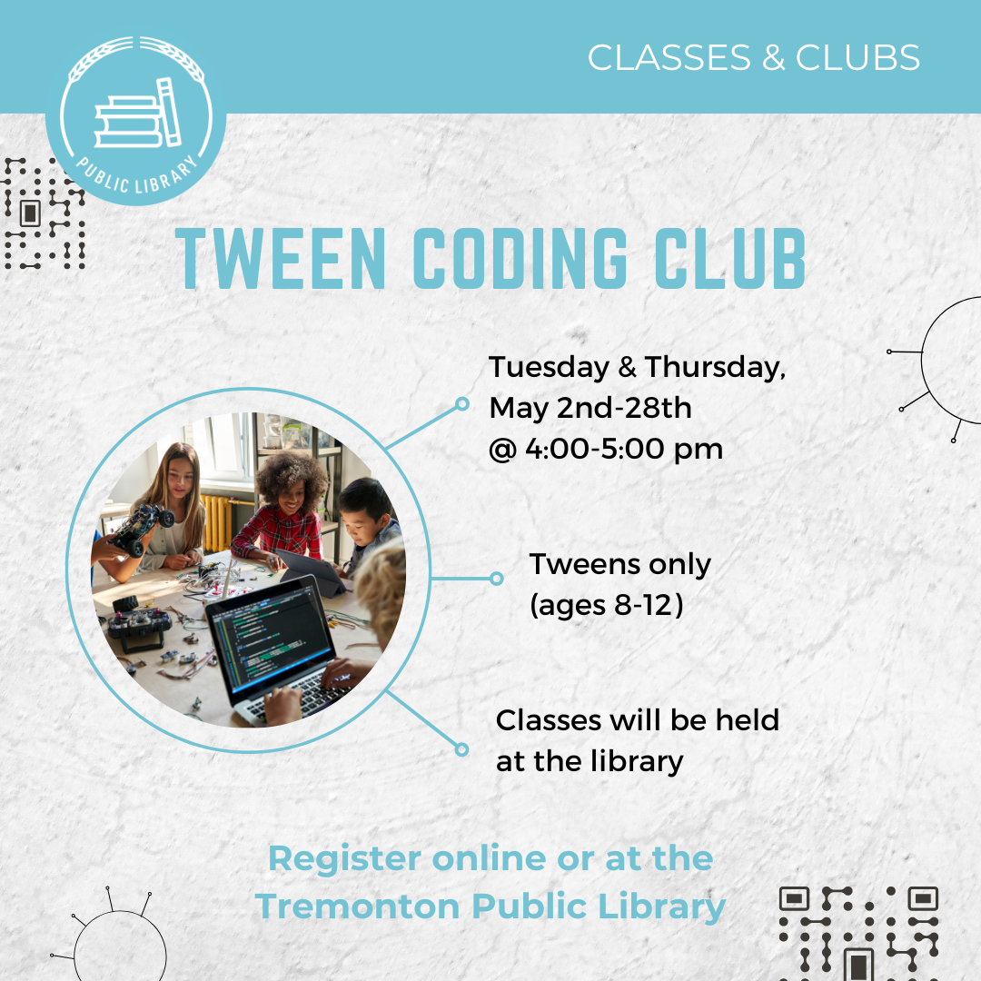 Featured image for “Tween Coding Club”